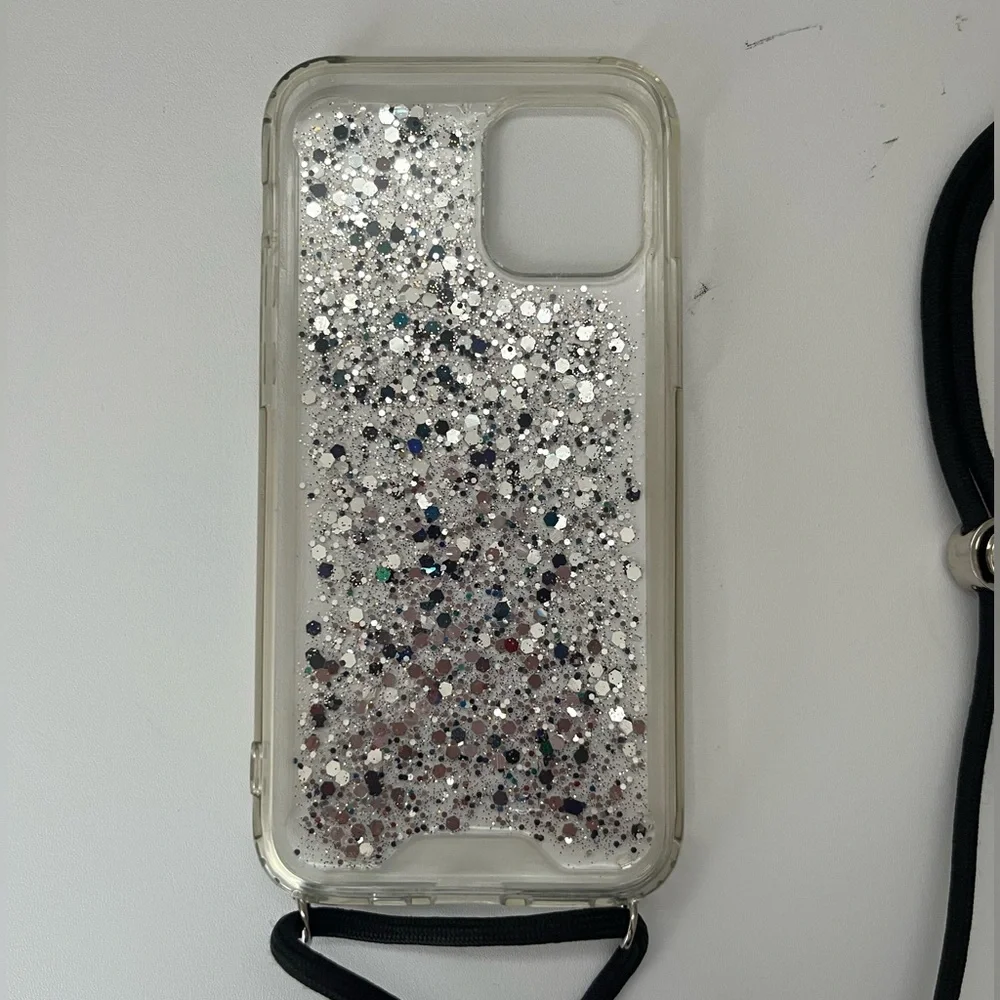 Cute iPhone 12/iPhone 12 Pro Adjustable Crossbody Case